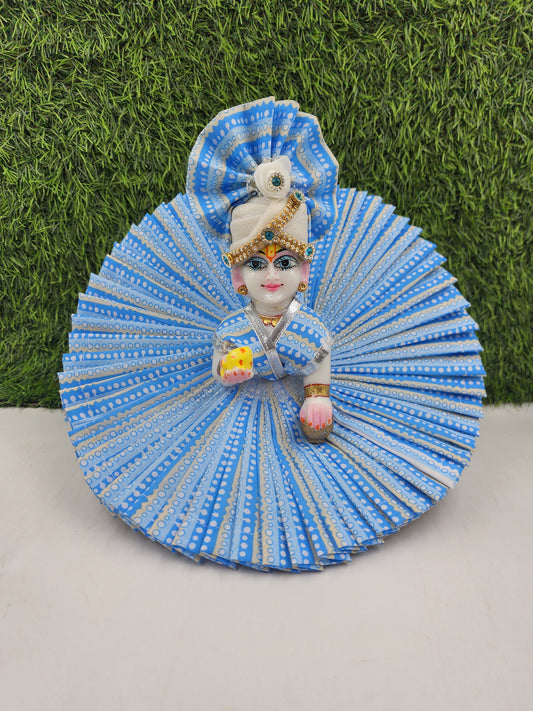 Blue dot Premium Summer Dress for laddu gopal ji