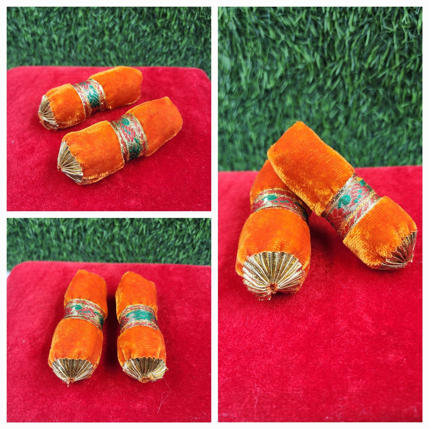 Velvet takiya set for laddu gopal ji pack of 2 .