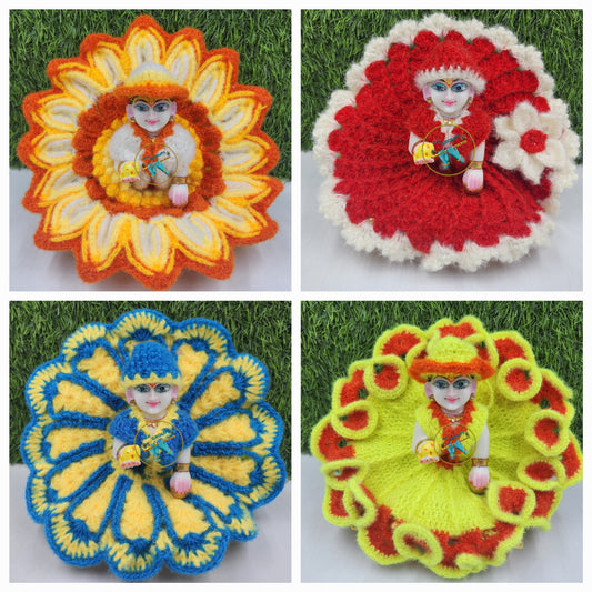 Premium Woolen Dress Combo  Pack of 4 [Random Colour and Random Prints]