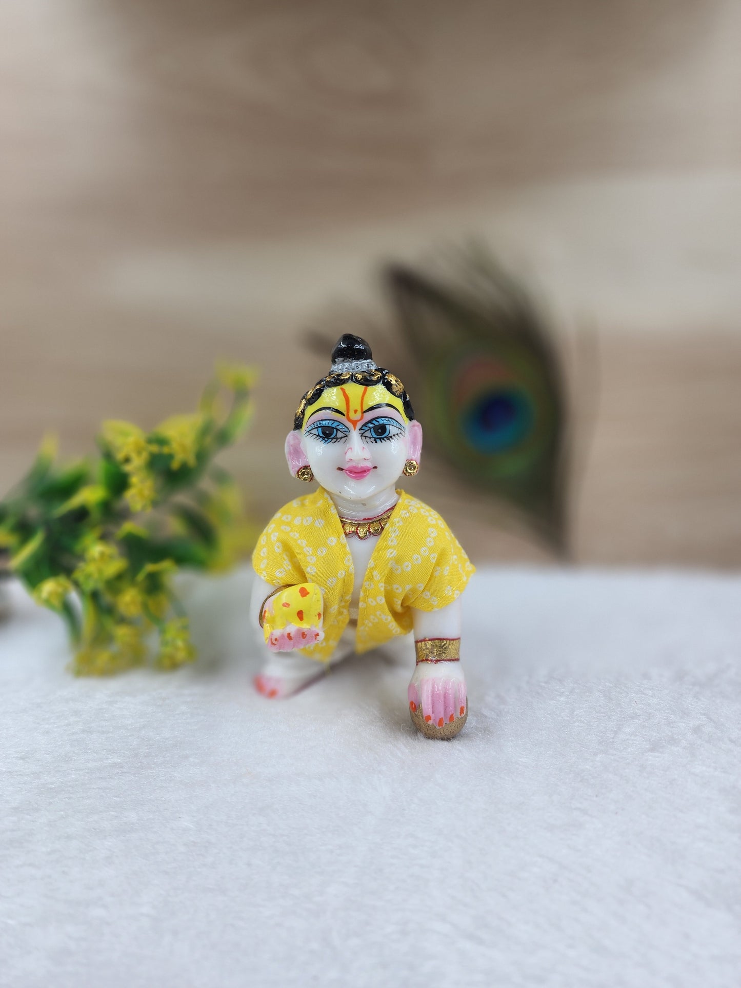 bandhej print dhoti kurta (pack of 4)