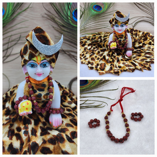 Readymade shivratri dress for laddu gopal ji (Random colours)