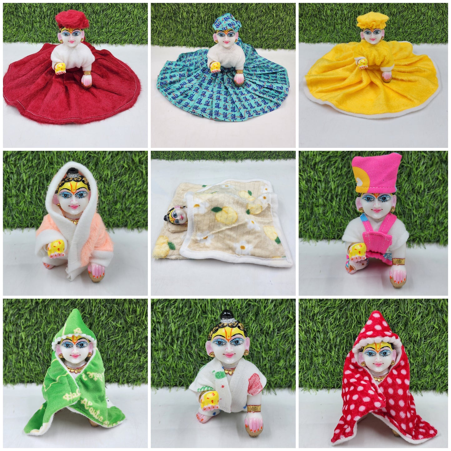 Winter Special Combo Pack of 8+1 Free Dress (Random Color and design) size [ 0-6] .