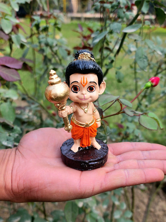 Bal Hanuman Ji Idol – Perfect for Home Decor & Puja (4 inch)