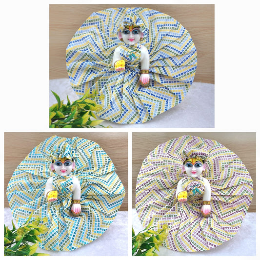 Summer special premium cotton dress  pack of 3 [ random colours and prints ]