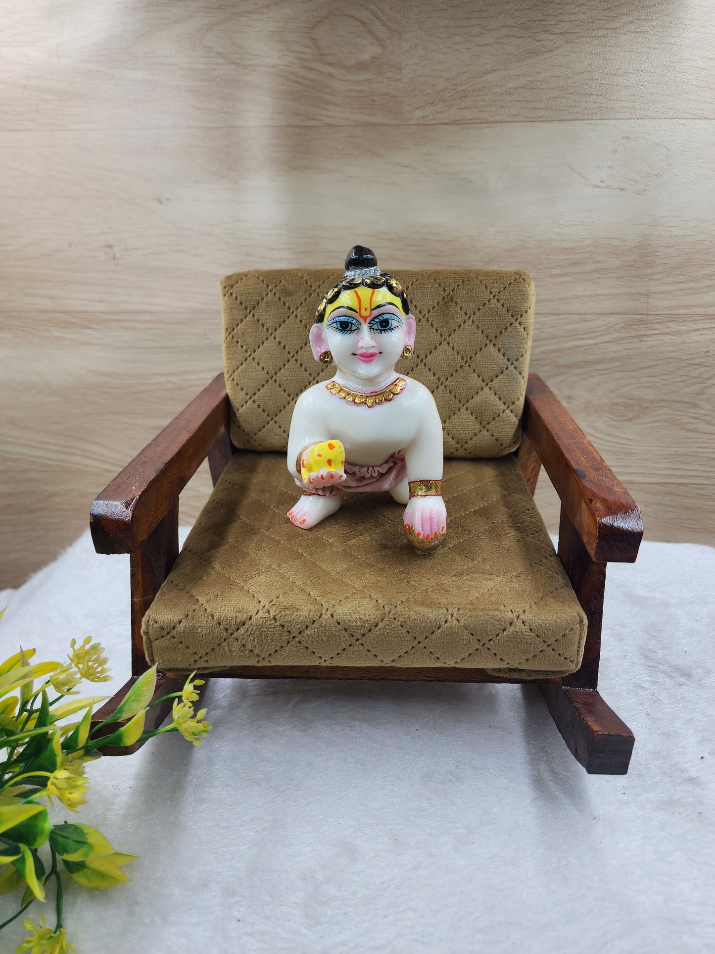 Premium Chair type singhasan for laddu gopal ji [Material-sheesham]