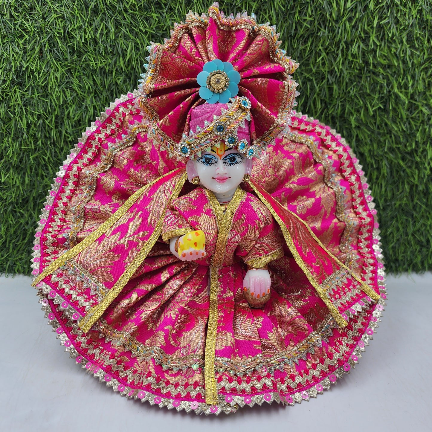 Rani fancy dress for Laddu Gopal ji