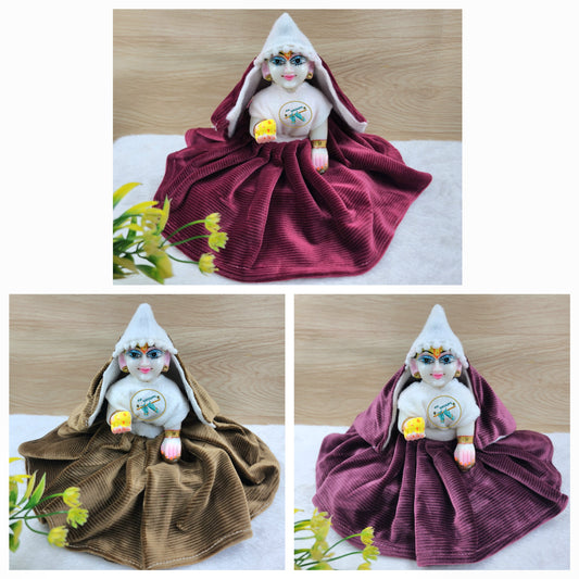 Premium Cotrise Winter Dress Pack of 3 {Random Color}