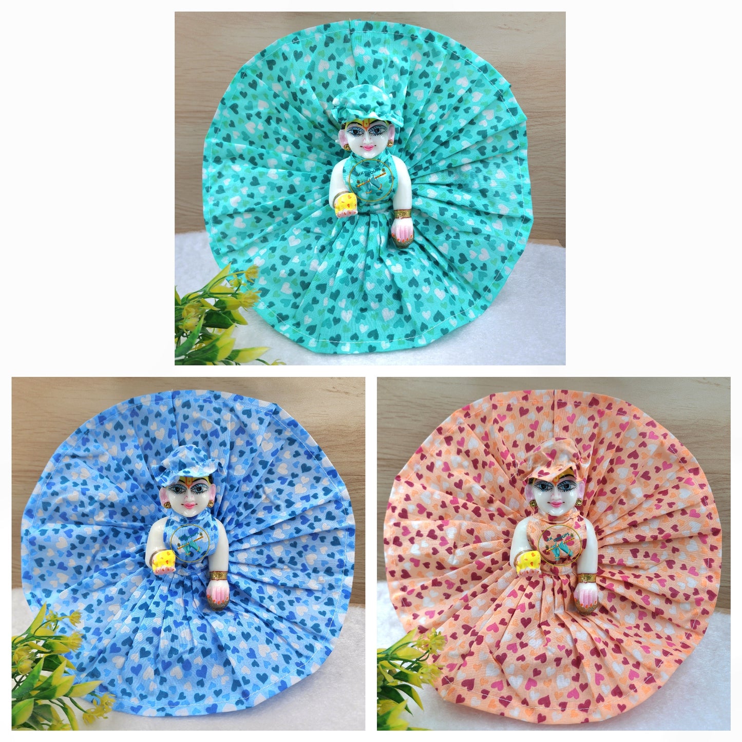 SUMMER SPECIAL PREMIUM COTTON DRESS [ PACK OF 3]RANDOM COLOURS AND PRINTS