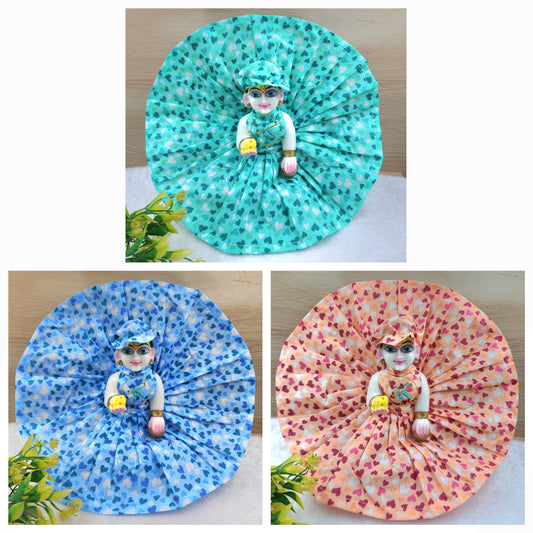 SUMMER SPECIAL PREMIUM COTTON DRESS [ PACK OF 3]RANDOM COLOURS AND PRINTS