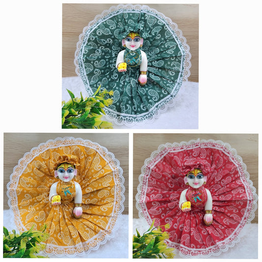 SUMMER SPECIAL PREMIUM COTTON DRESS [ PACK OF 3]RANDOM COLOURS AND PRINTS