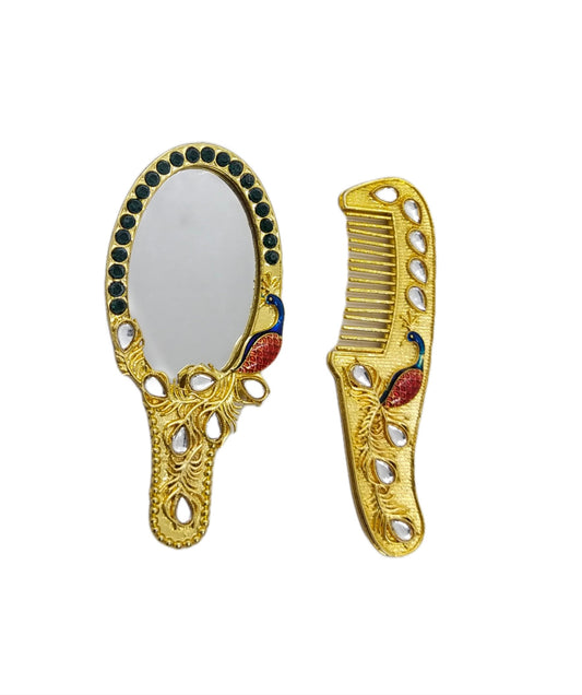 beautifull mirror with combo for laddu gopal ji