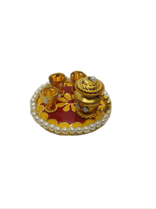 platE aND JUG FOR LADU GOPAL JI